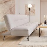 Bessagi Home zofa s posteljno funkcijo geli, svetlo siva | Shoptok.si