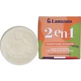 Lamazuna 2u1 čvrsti šampon i gel za tuširanje
