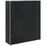  Ormar od Tkanine s Pregradama i Šipkama 45 x 150 x 176 cm Crni | Eponuda.com