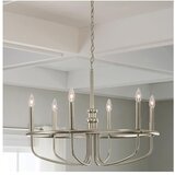  Kichler KL-CAPITOL-HILL6-BN-Luster na lancu CAPITOL HILL 6xE14/40W/230V hrom | Eponuda.com