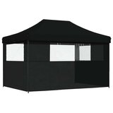 Šator za svadbe - šator za zabave Crna 279 x 410 x 315 cm Oxford tkanina | shoptok.hr