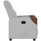  Naslonjač od tkanine smeđesivi | shoptok.hr