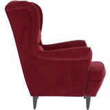 vidaXL naslanjač iz vinsko rdečega žameta | Shoptok.si