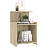  Noćni ormarići 2 kom boja hrasta 40 x 35 x 60 cm od iverice | shoptok.hr