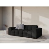 Micadoni Črna sedežna garnitura 222 cm Kendal – | Shoptok.si