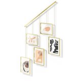 Umbra Metalni viseći okviri u setu 5 kom u zlatnoj boji 70x80 cm Exhibit – | shoptok.hr