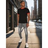 DStreet T-shirt męski basic czarny | shoptok.hr