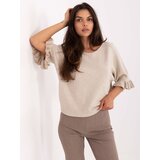 Italy Moda Sweater-IT-SW-99244.65-light beige | Shoptok.si