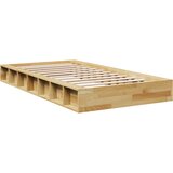  Okvir kreveta bez madraca 90x200 cm puno drvo hrast | Eponuda.com