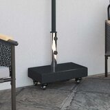  Baza za suncobran Crna 45 x 25 x 45 cm Granit | shoptok.hr
