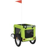Prikolica Kolesarska prikolica za hišne ljubljenčke zelena in črna, (21158158) | Shoptok.si