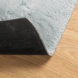  Tepih HUARTE kratkih vlakana mekani i perivi plavi 160x160 cm | shoptok.hr
