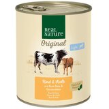 Real Nature Adult Light govedina, teletina in rdeča pesa 800 g Cene