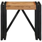 Maison Chic kavna mizica - Nizka mizica 40x40x35 cm masivni les akacija, (21755289) | Shoptok.si