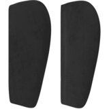  Uzglavlje s ušima crno 103x23x78/88 cm baršunasto | shoptok.hr