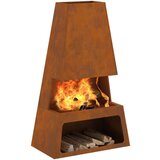 vidaXL Čelik otporan na vremenske uvjete/Smeđa Corten čelik Srednje | shoptok.hr