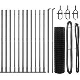 vidaXL Euro Ograda s 13 Postolja 1x25 m Galvanizirani Čelik Cijene