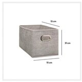 5five five kutija za odlaganje 15x31x15 cm karton/pp/metal bez 160384G | ePonuda.com