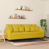 Trosjed žuti 180 cm baršunasti | shoptok.hr
