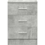 Noćni ormarići 2 kom boja betona 38x35x56 cm konstruirano drvo | shoptok.hr