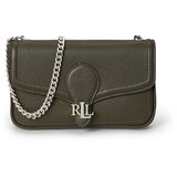 Polo Ralph Lauren Torba za čez ramo 'BRADLEY' oliva / srebrna Cene