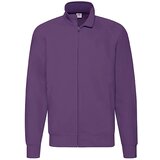 Fruit Of The Loom Men's Purple Lightweight Sweat Jacket cene