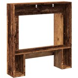 vidaXL Okvir za kamin starinski les 81x18x82 cm inženirski les | Shoptok.si