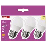 Emos LED žarulje u setu 3 kom s toplim svjetlom E27, 4 W – | shoptok.hr