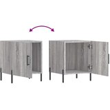  Noćni ormarići 2 kom boja hrasta 40x40x50 cm konstruirano drvo | shoptok.hr