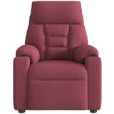 vidaXL Masažni naslonjač od tkanine crvena boja vina | shoptok.hr