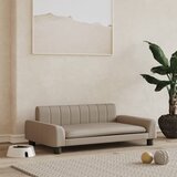 vidaXL Krevet za pse cappuccina 90 x 53 x 30 cm od umjetne kože Cijene
