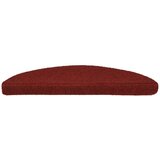  Prostirke za stepenice, samoljepljive, 20 kom, 56x17x3 cm, bordo crvene, poluokrugle | shoptok.hr