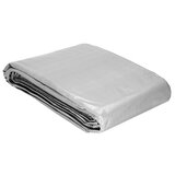 springos 4x4m 210g/m2 siva debela zaščitna ponjava, (21630489) | Shoptok.si