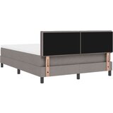  Krevet s kutijom s madracem smeđi 140x200 cm tkanina | shoptok.hr