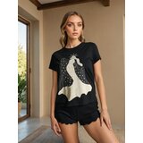 Sinsay Pamukna dvodijelna pidžama s printom | shoptok.hr