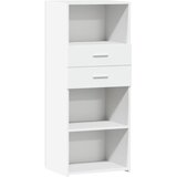  The Living Store Visoka omara bel 50x42,5x124 cm inženirski les - Visoka Omara, (21497352) | Shoptok.si