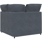  Modularna sofa Kutni modul s jastucima tamno siva 100 cm | Eponuda.com