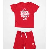 Stefan tekstil Komplet crvena zvezda crvena veličina 80 ( 3130-24c.80 ) | ePonuda.com