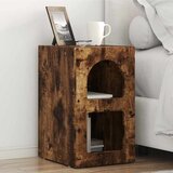  Noćni ormarić 2 pcs Dimljeni hrast 29,5 x 33,5 x 50 cm | shoptok.hr