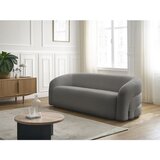 Bobochic Paris Siva sedežna garnitura iz tkanine bouclé 193 cm Elina – | Shoptok.si