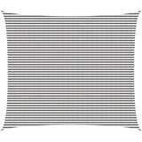  Jedrilica za sunčevu sjenu Svijetlo siva i bijela. 6 x 7 m HDPE | shoptok.hr
