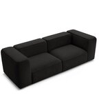Bobochic Paris Črna sedežna garnitura 255 cm Zephyr – | Shoptok.si