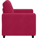 SOFA fotelja vino crvena 100x78x80 cm baršun | shoptok.hr