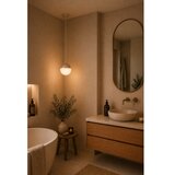  Argon 9001 - Spoljašnji luster na sajli LIV 1xE27/15W/230V IP44 bež | Eponuda.com