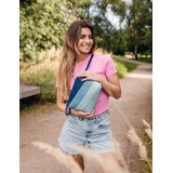 Vuch Crossbody torba Coalie Striped Blue, 17 x 20 cm | shoptok.hr