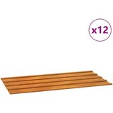 Krovni paneli 12 kom boja hrđe 80 x 44 cm od čelika COR-TEN | Eponuda.ba
