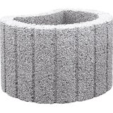  velik betonski sadilni obroč siv ø 40 cm x 25 cm | Shoptok.si