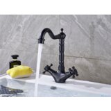  Antička slavina za umivaonik | Pipa EYN ANT2309 - Crna ORB, 24 cm Cijene