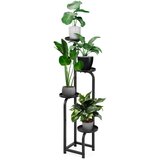  Metalni stalak za cvijeće 22,5 x 22,5 x 117 cm | shoptok.hr