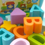 Woopie baby sorter 2u1 kovčeg škrinja + učenje abecede i oblika | shoptok.hr